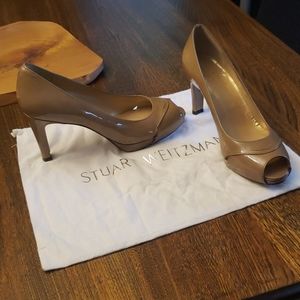 Stuart Weitzman Nude Heels
